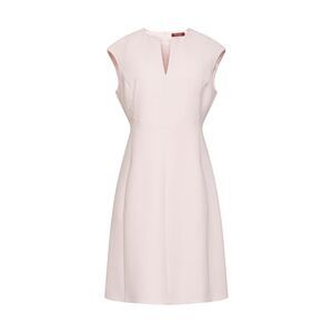 Max Mara Studio Women Pink Cady Mstgiunto Short Princess-Line Dress
